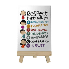 Respect Start with You Decoposter