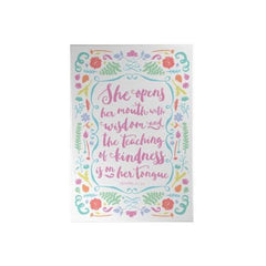 Proverbs 31 Decoposter