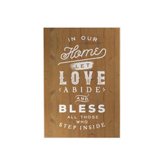 In Our Home Decoposter