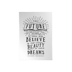 The Future Belongs Decoposter