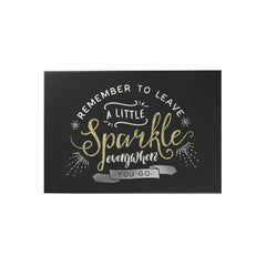 Leave a Little Sparkle Decoposter