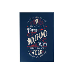 I Have Not Failed Decoposter