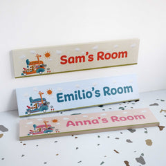 Kinder Animals Personalized Long Decoposter