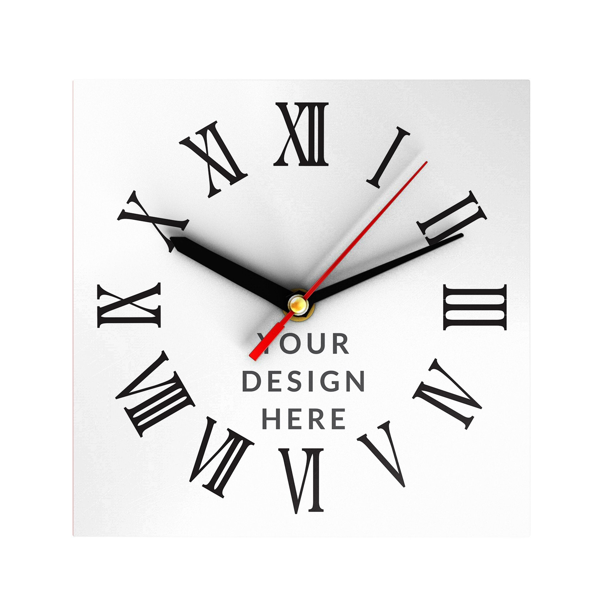 Personalized Square Clock
