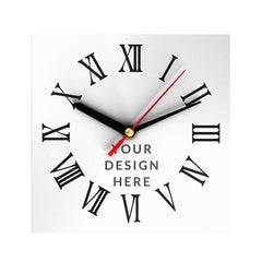 Personalized Square Clock