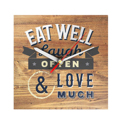 Happy Home Clock: Eat Well