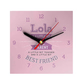 Square Wall Clock for Grandparent