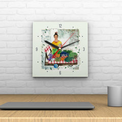 Vegetable Vendor Clock