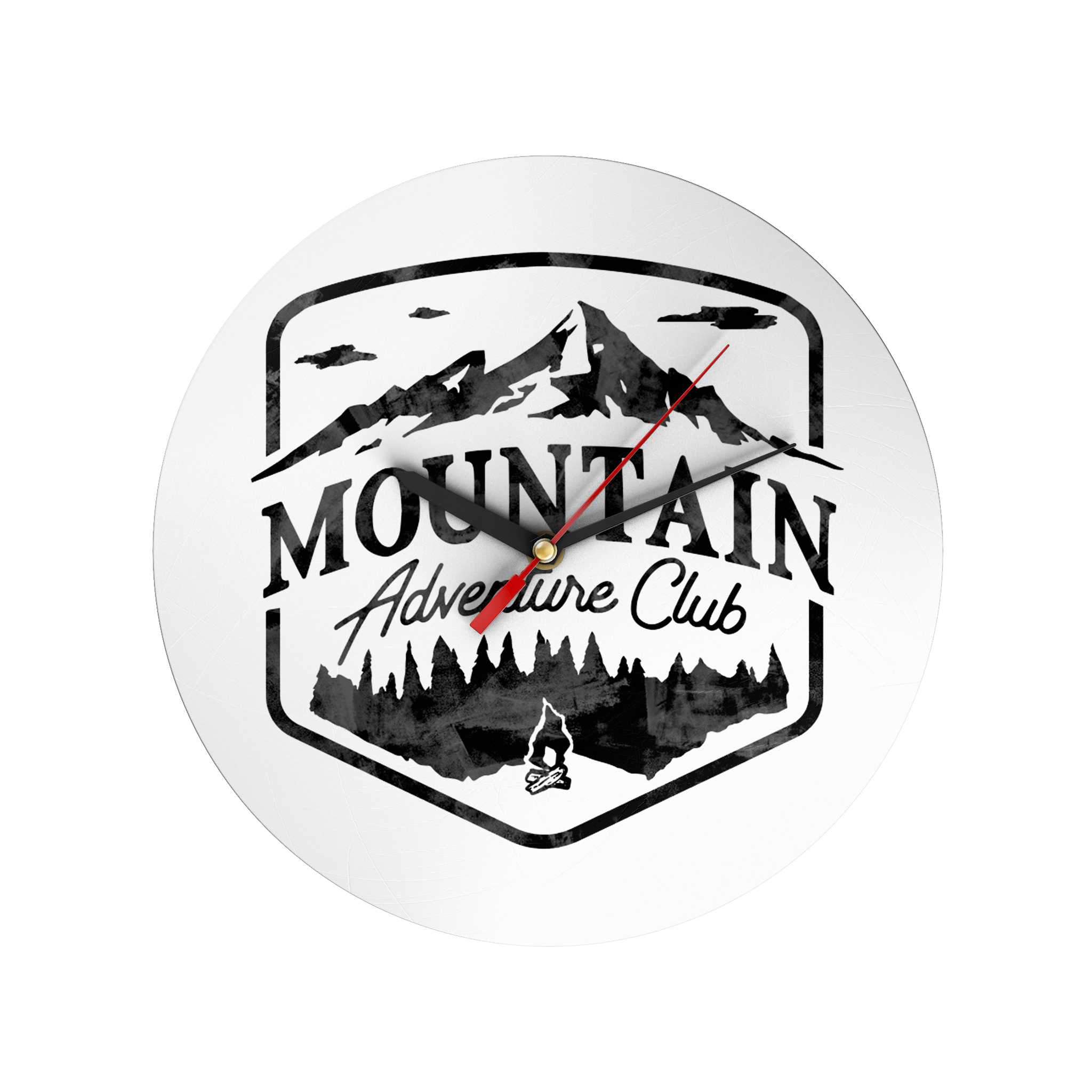 Mountain Adventure Clock