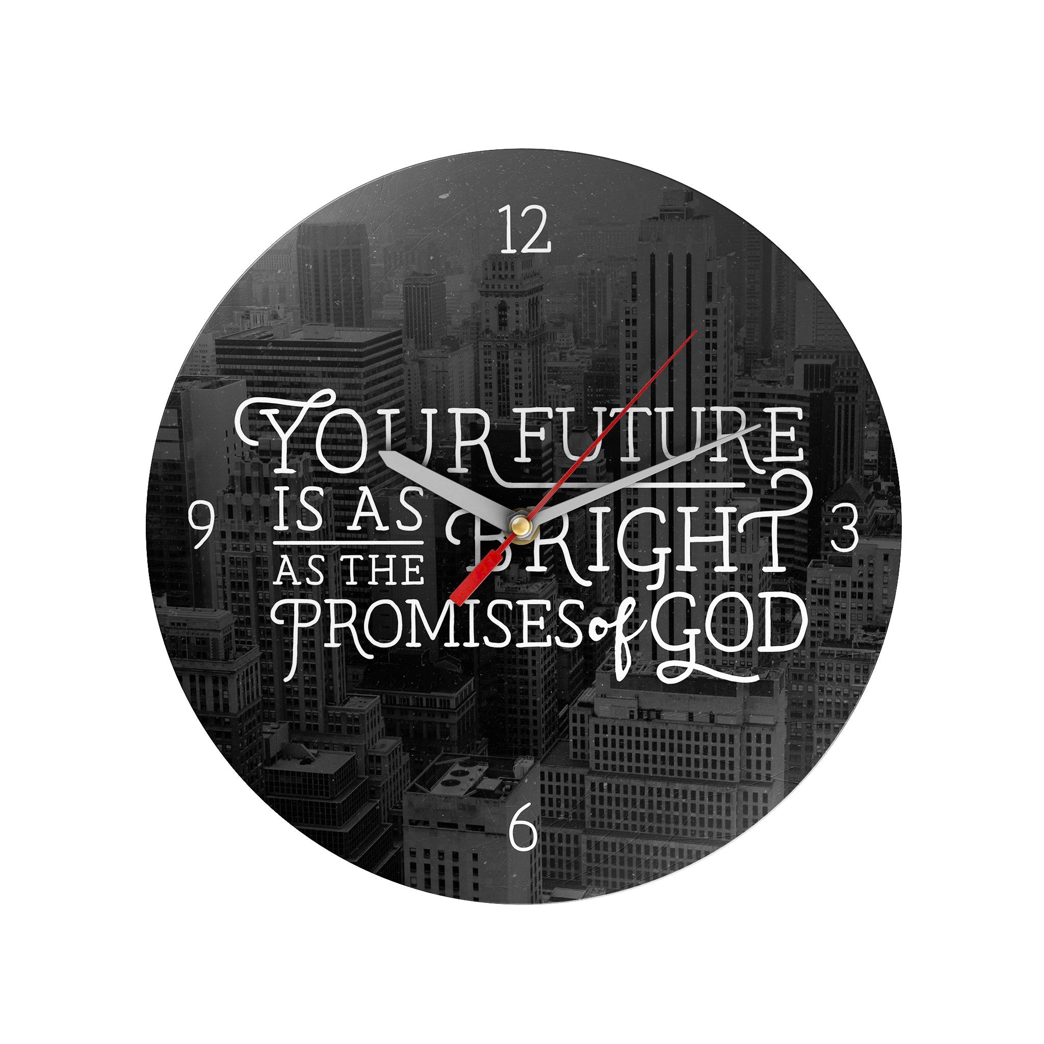Your Future Is as Bright Clock