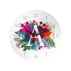 Burst of Colors Clock