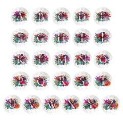 Burst of Colors Clock