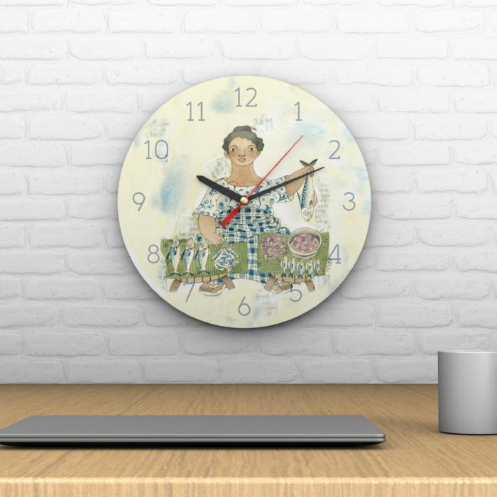 Fish Vendor Clock