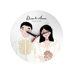 You, Me, and Family Personalized Clock