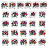 Burst of Colors Desk Clock