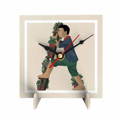 Letras Y Figuras Desk Clock