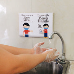 Pandemic Decoposter: Always Wear a Face Mask