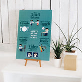 Pandemic Decoposter: Safety at the Work Place