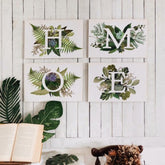 Botanical Monogram Decoposter