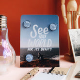Grand Adventure Desk Magnet Board: See the World