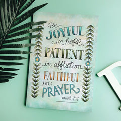 Be Joyful in Hope Decoposter