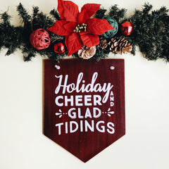 Holiday Cheer Hanging Banner