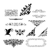 Scrapbooking Rubber Stamp Set