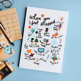 When You Feel Stressed Decoposter