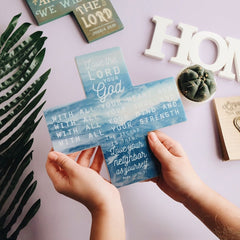 Love the Lord Deco Cross