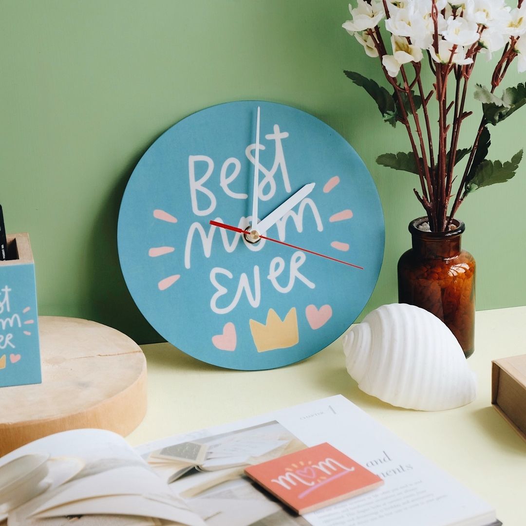 Best Mom Ever Clock
