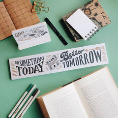 Words That Inspire Long Decoposter: Do Something Today
