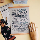 Words That Inspire Scroll: Take Lord and Receive