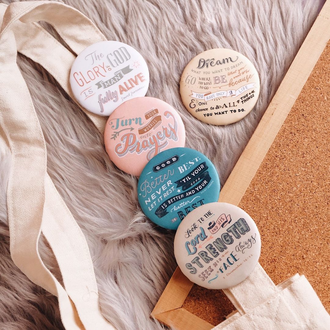 Words That Inspire Badge