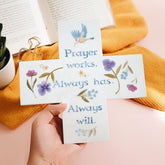 Prayers Work Deco Cross