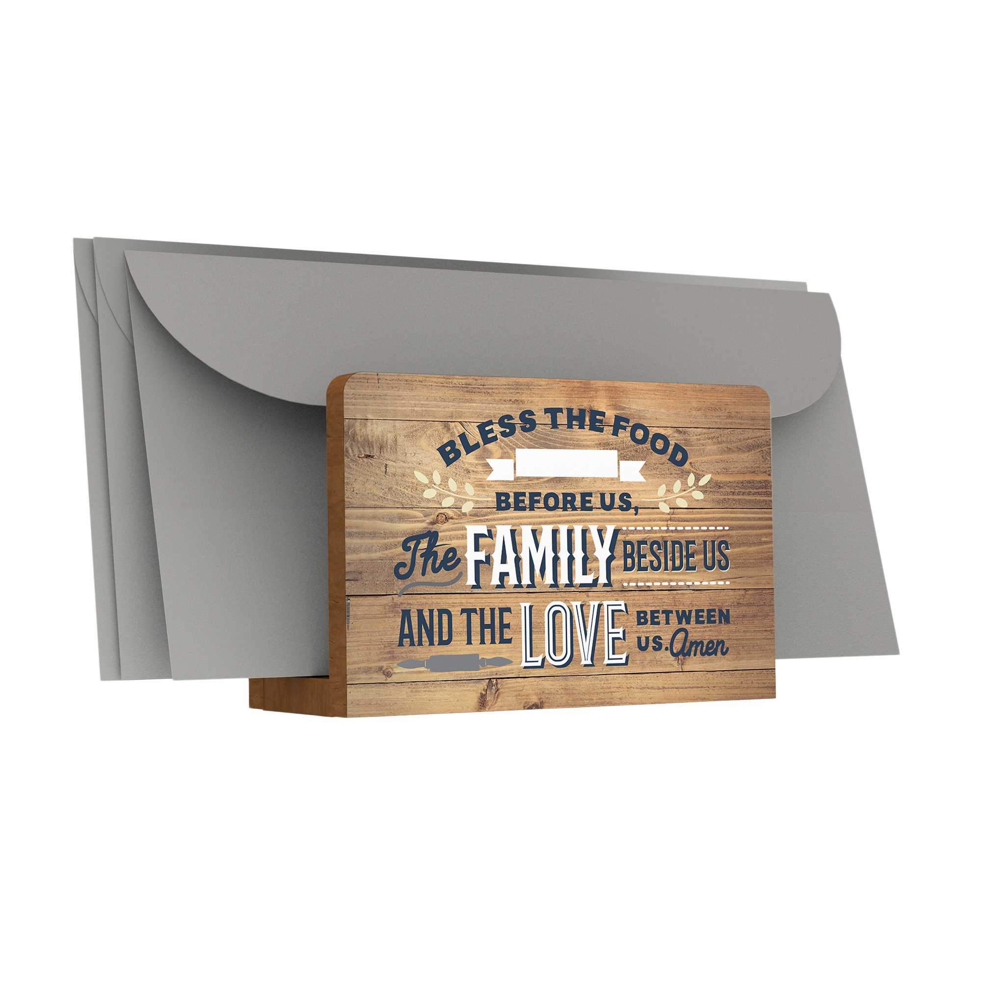 Happy Home: Bless the Food Letter Holder