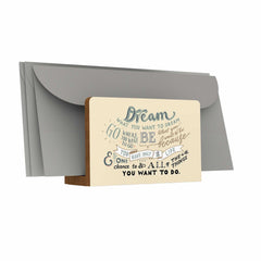 Words That Inspire Letter Holder