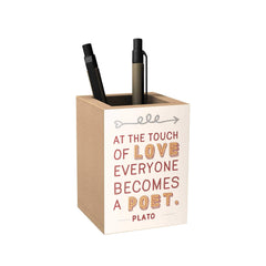 Words of Love Penholder: At the Touch of Love