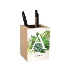 Botanical Monogram Penholder