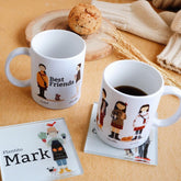 Characters Personalized Mug: Group