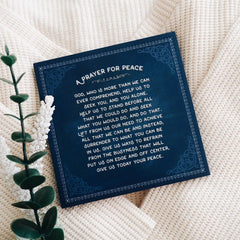 Words That Inspire Decoposter: A Prayer For Peace