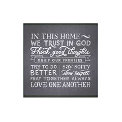 Words That Inspire Glass Coaster