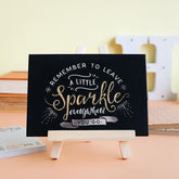 Leave a Little Sparkle Decoposter