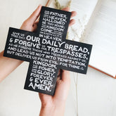 Our Father Deco Cross