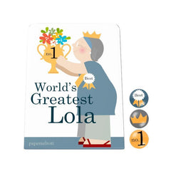World's Greatest Lola Desk Magnet Board