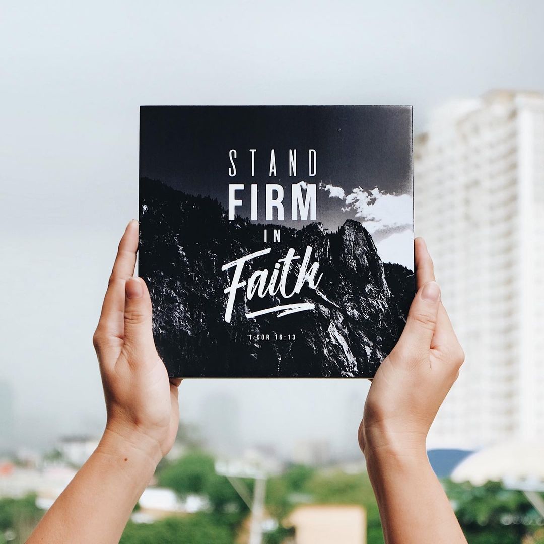 Stand Firm in Faith Decoposter