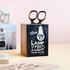 Your Word Is a Lamp Penholder