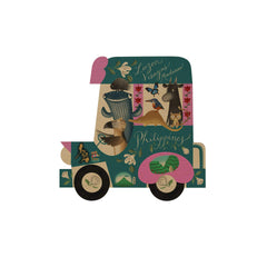 Philippine Jeepney Postcard