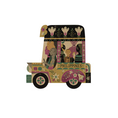 Philippine Jeepney Postcard