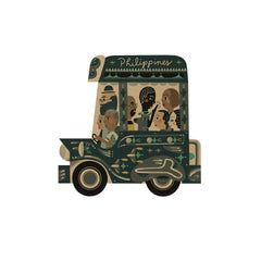 Philippine Jeepney Postcard