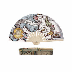 Vintage Map Fan